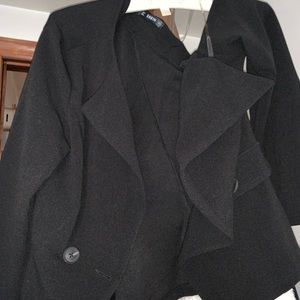 A symmetric blazer